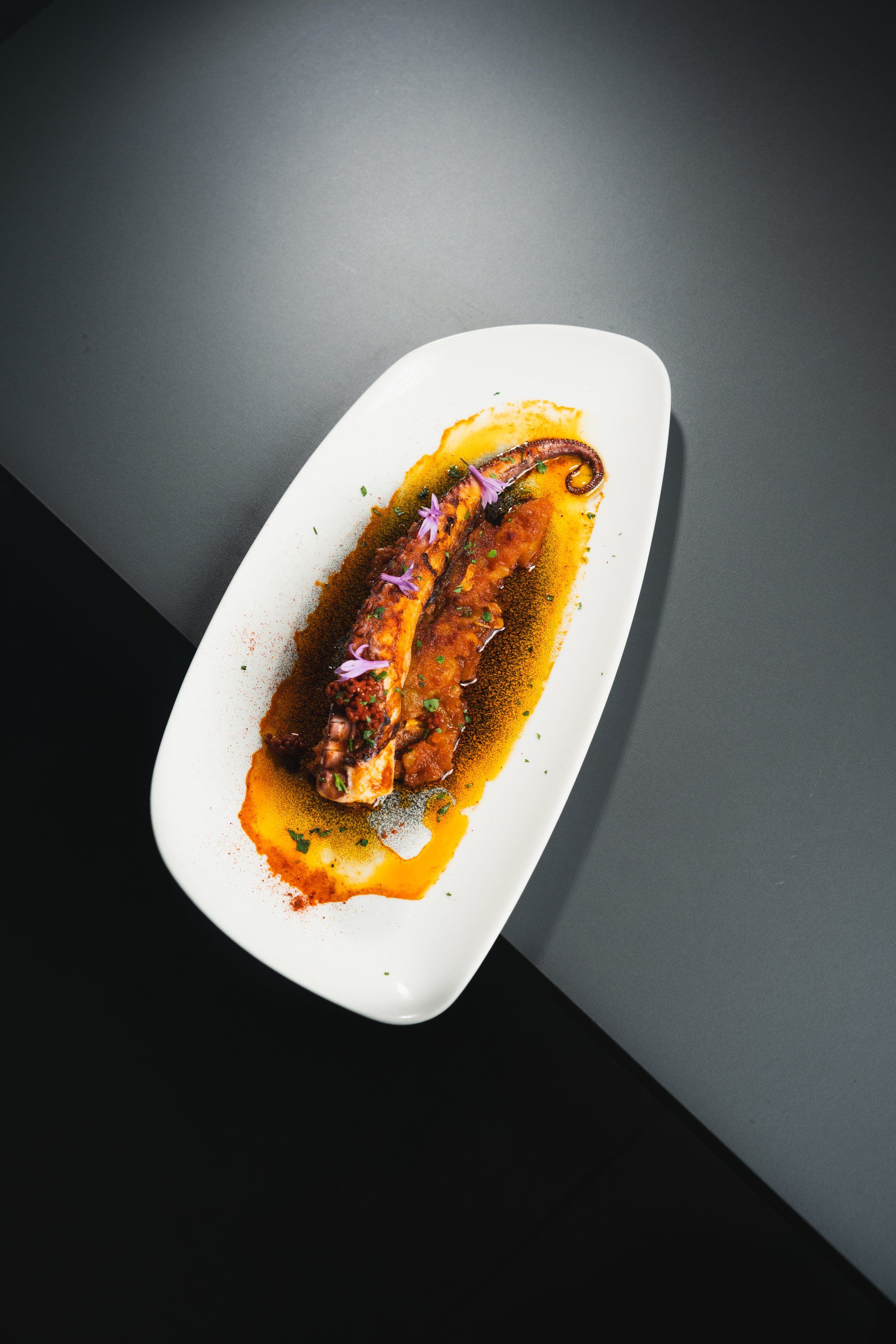 Pulpo a la brasa