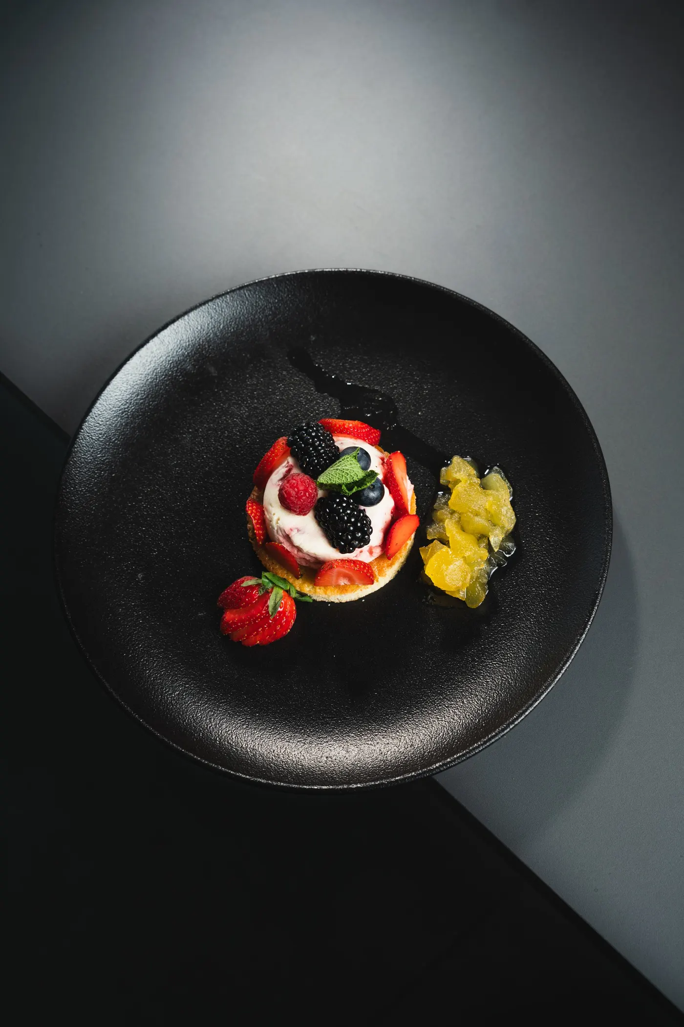 Tartaleta de frutos rojos
