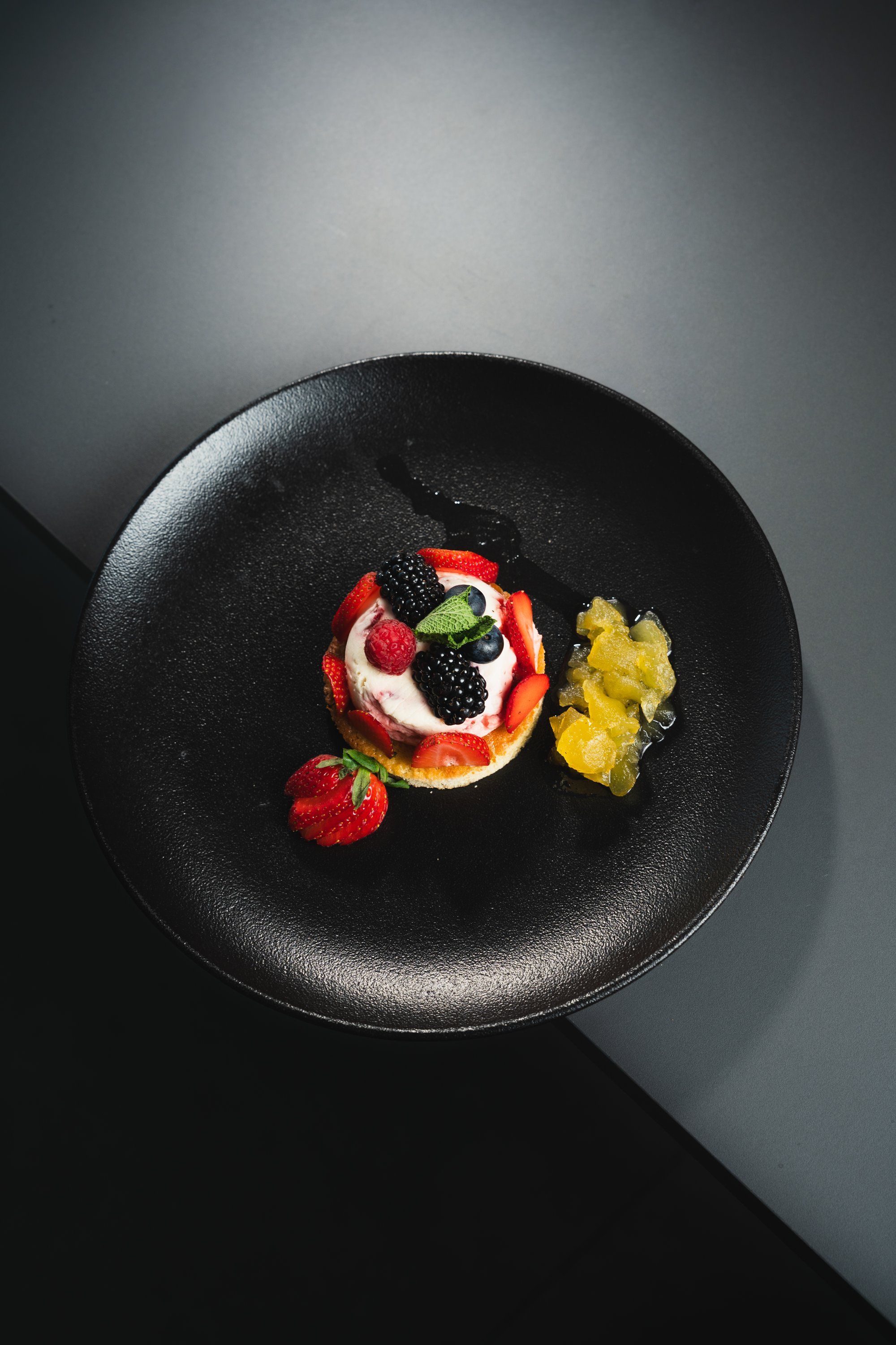 Tartaleta de frutos rojos